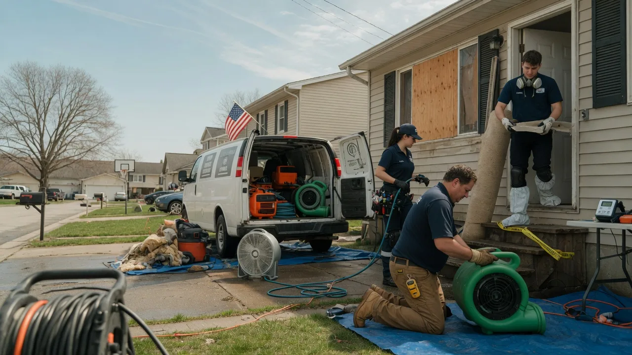 Water Damage Restoration in Gibsonburg, OH near me